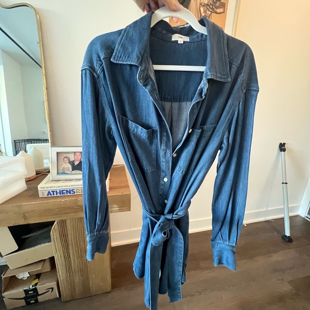 LPA Denim Dress